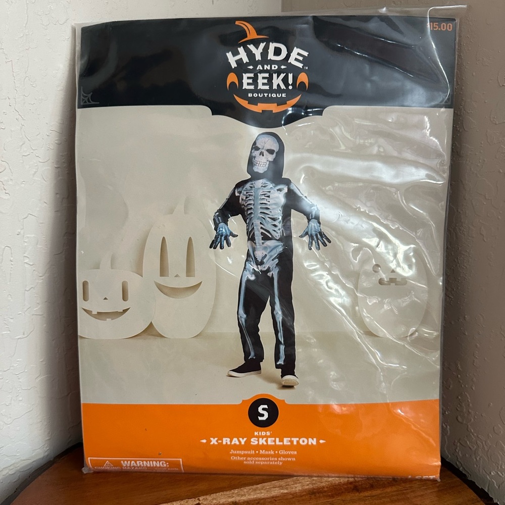 Target Hyde and Eek Boutique Kids X-Ray Skeleton Halloween Costume